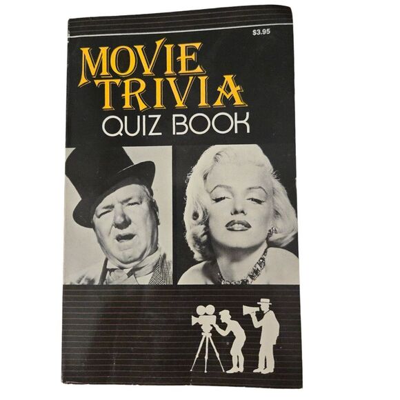 Movie Trivia Quiz Book 1982 Ventura Associates Paperback - Picture 1 of 7